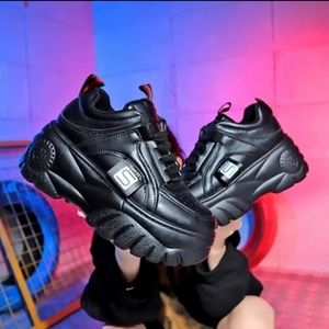 ⚠️CHUNKY FASHION PLATFORM SNEAKERS (90s, e-girl?)